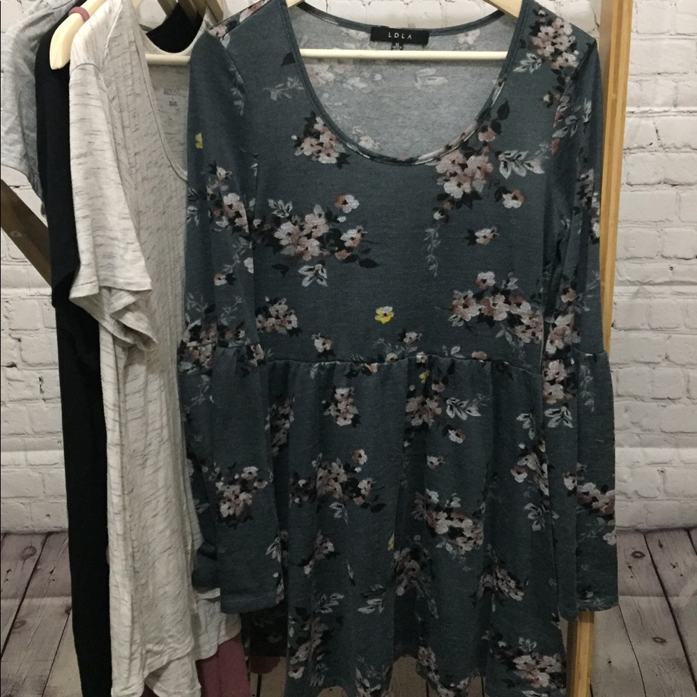 Long sleeved dress